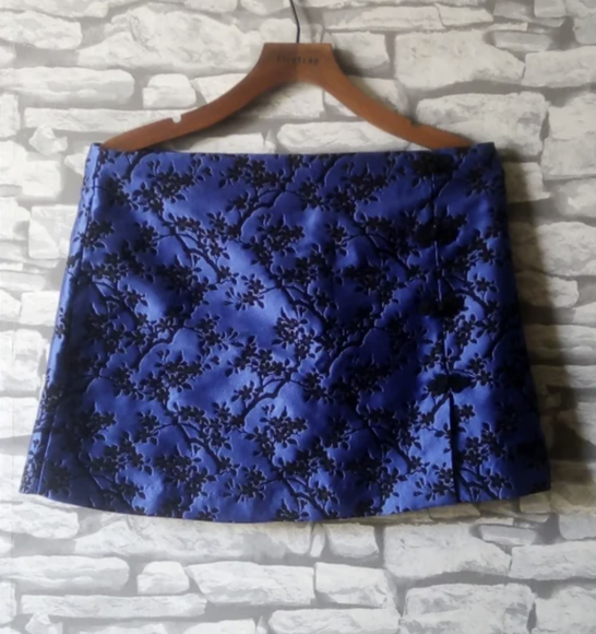 Metallic Mini Skirts